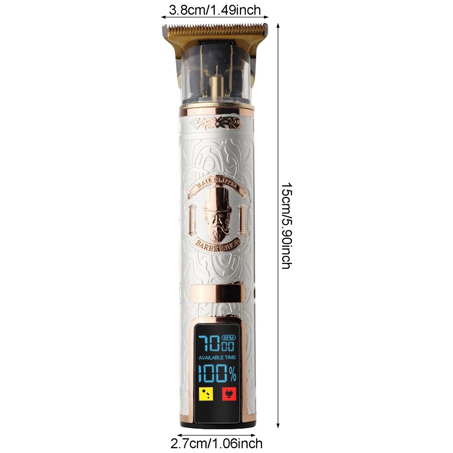 T9 Electric Hair Trimmer LCD Intelligent Display