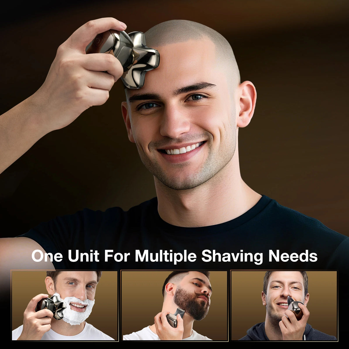 Kensen S28 Head Shaver for Men Electric Beard Trimmer