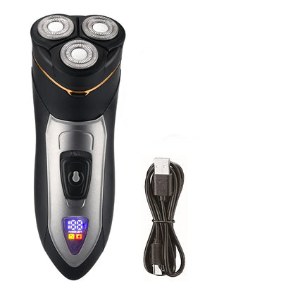 2in1 Men Electric Shaver with 3D Floating Head Shaver