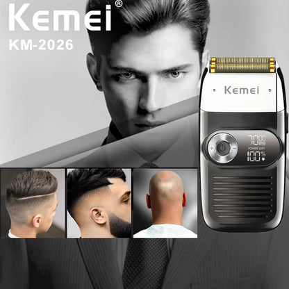 Kemei Rechargeable Hair Shaver For Men Electric Shaver
