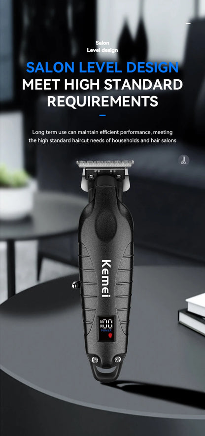 Kemei  Hair Clipper Professional Trimmer Cordless Haircut km-2293