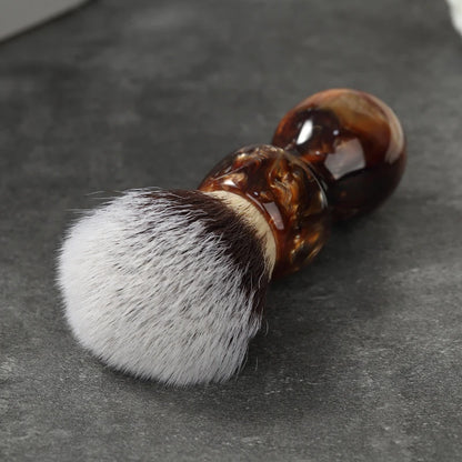 YAQI Caramel Cat's Whisker Synthetic Shaving Brush