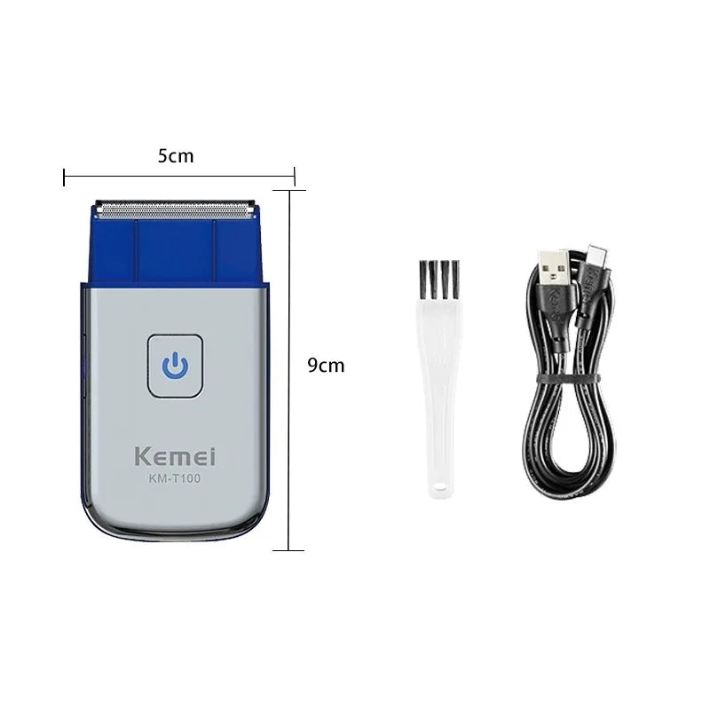 Air Razor Mini Kemei Electric Mini Reciprocating Razor Men Shaving Machine – Beard Air