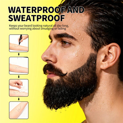 Beard Filler Pencil Men Beard Filler Pen Moustache Coloring