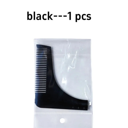Men's Beard Comb Hairdressing Beard Care Styling Template