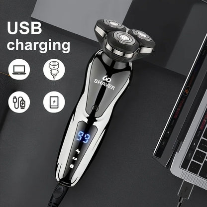 Electric Razor For Men, 3 In 1 Electric Shaver Nose Hair Trimmer