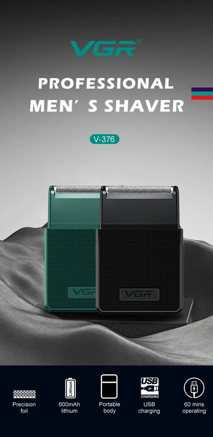 VGR Razor Rechargeable Shaver Professional Beard Trimmer V-376