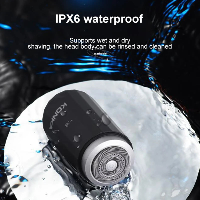 NEW Type-c Rechargable Mini Portable Waterproof Electric Shaver