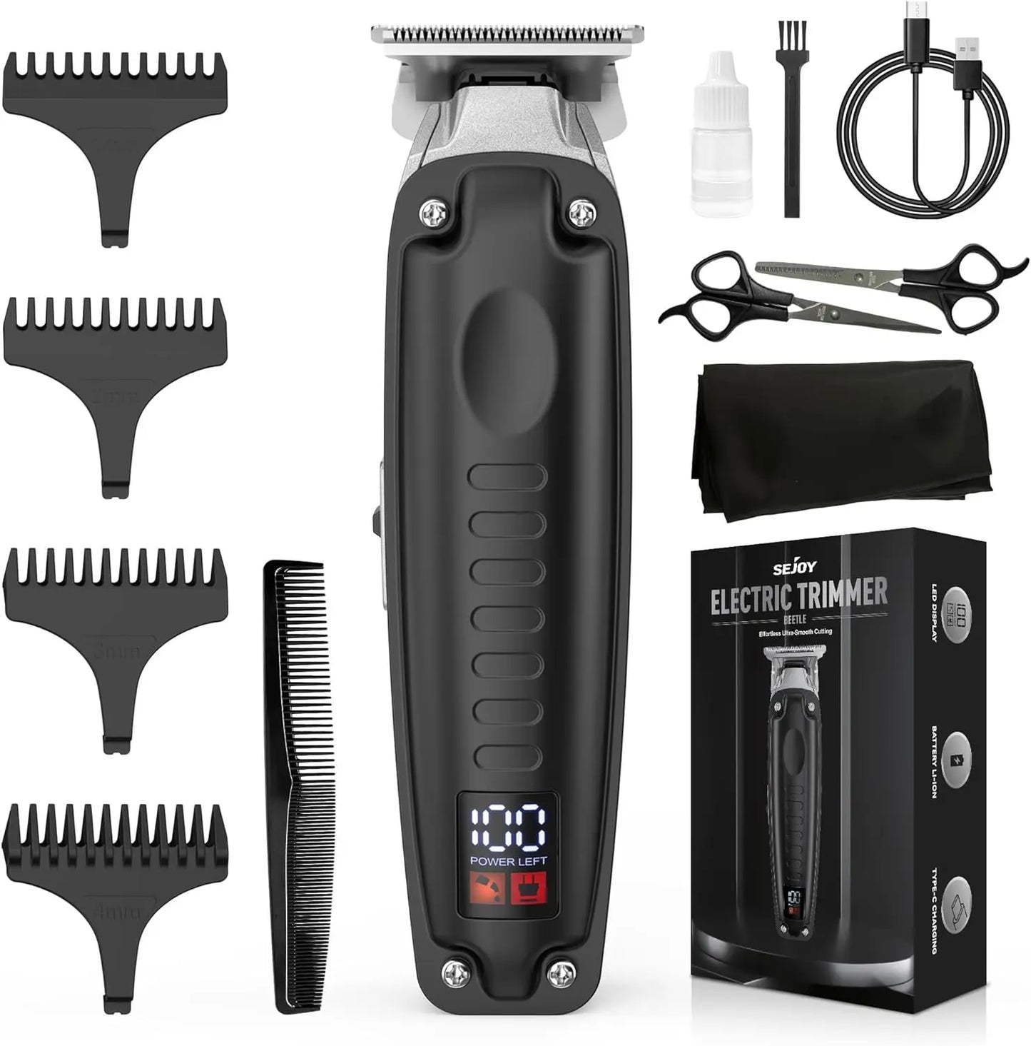 Hair Clippers for Men, Hair Trimmer Professional Cordless