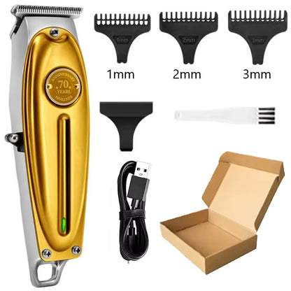 KM-1949 Pro electric barber full metal professional hair trimmer