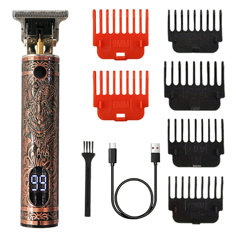 Three-speed Variable Gear T9 Hair Clipper Shaving