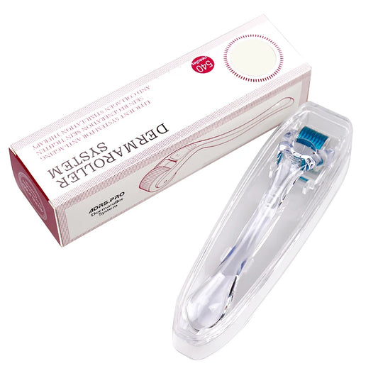 Professional 540 Needles Derma Roller Micro Face Roll