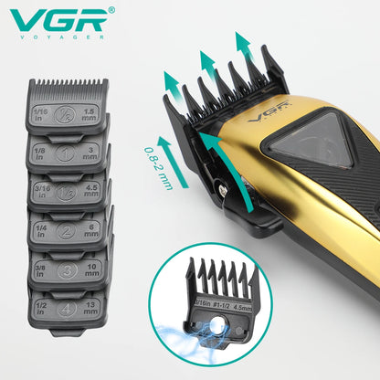 VGR Hair Trimmer Professional Hair Clipper Vector  V-015