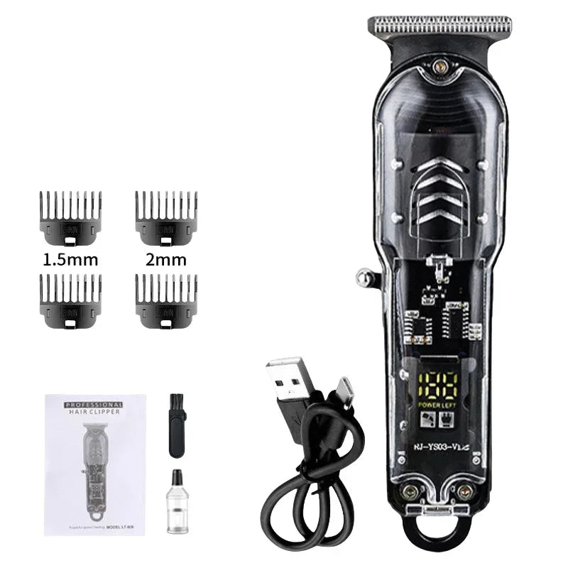 Professional Hair Clippers Rechargeable Hair Clippers