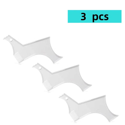 Men Beard Styling Template Stencil Beard Comb Beard Shaping