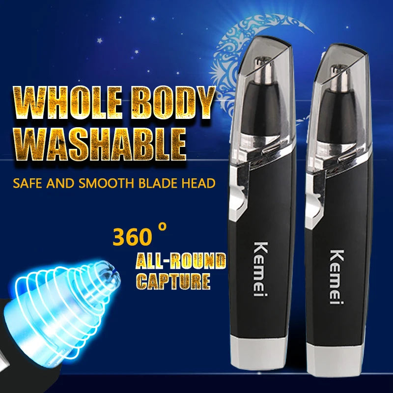 Kemei professional nose hair trimmer hair removal machine
