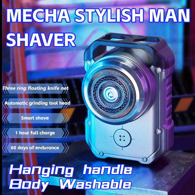 Electric MINI Travel Shaver Razor For Men Rechargeable IPX7