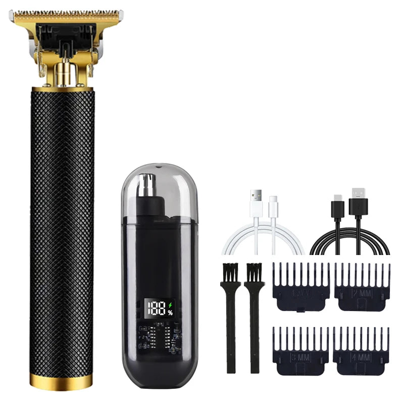 New Nose Hair Trimmer And T9 Hair Clipper Set For