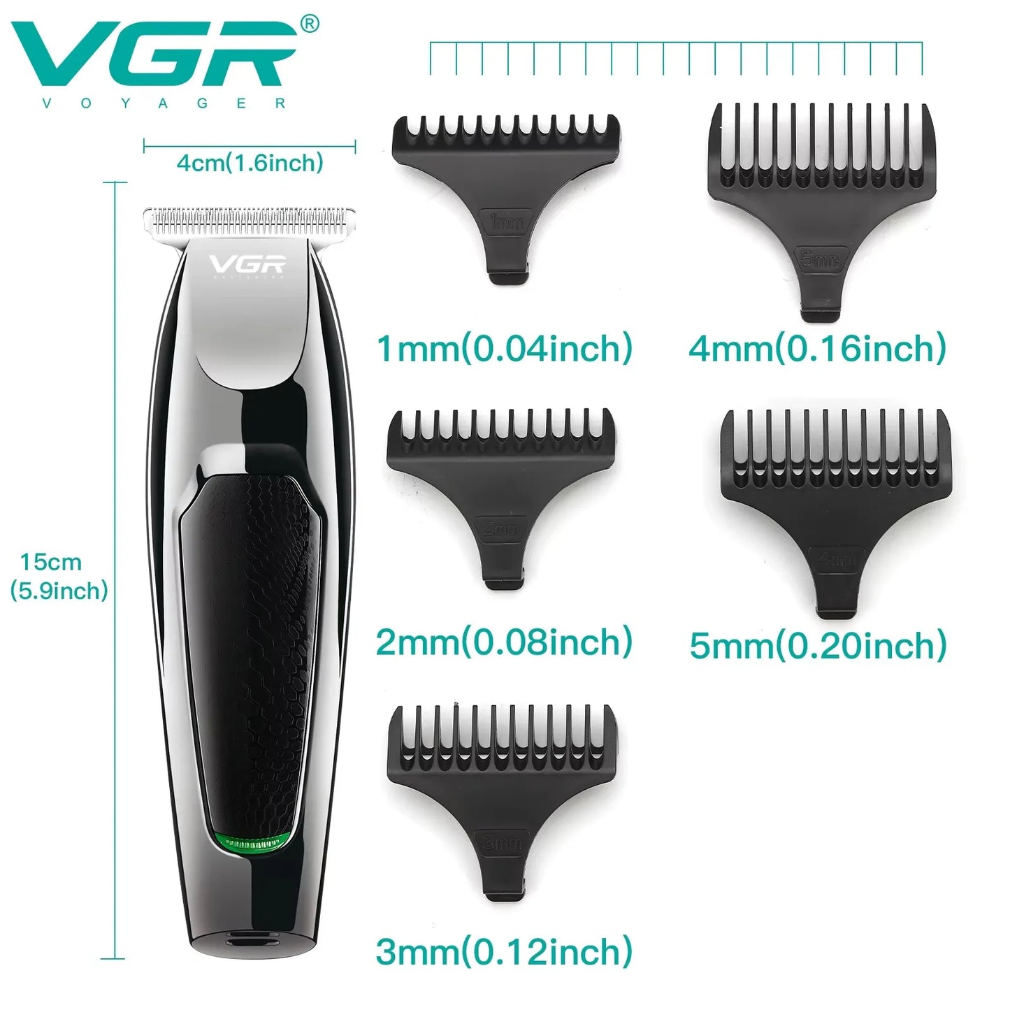 VGR Hair Clippers Professional Barber Clippers  V-030