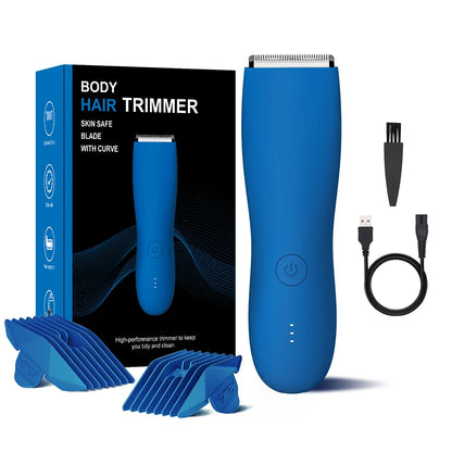 Men's Electric Groin & Body Shaver Trimmer