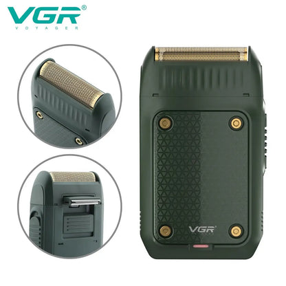 VGR professional grade shaver mini reciprocating shaver