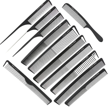 Professional Barber Haircut Hairdressing Styling Comb Sets