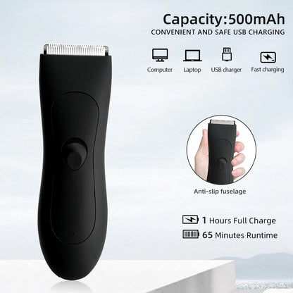 Mens Body Hair Trimmer and Women Lady Shaver Hair Removal Bikini Trimmer