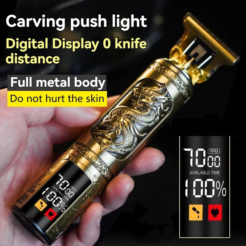 Professional 3-speed adjustment scissors beard trimmer