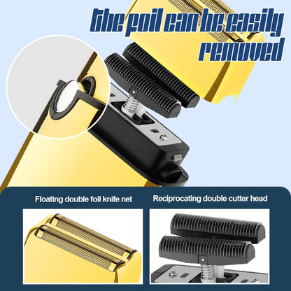 RESUXI 973 3 in 1 Professional Electric Hair Clipper and Shaver Set