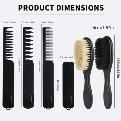 Cestomen Pro Bristle Hair Beard Shaving Brush For Men