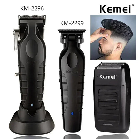 Kemei KM-2296 Professional Hair Clipper Kit Electric Shaver