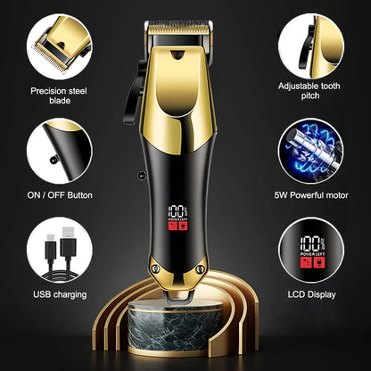 Men's Professional Hair Clipper, Hair Cutting Machine