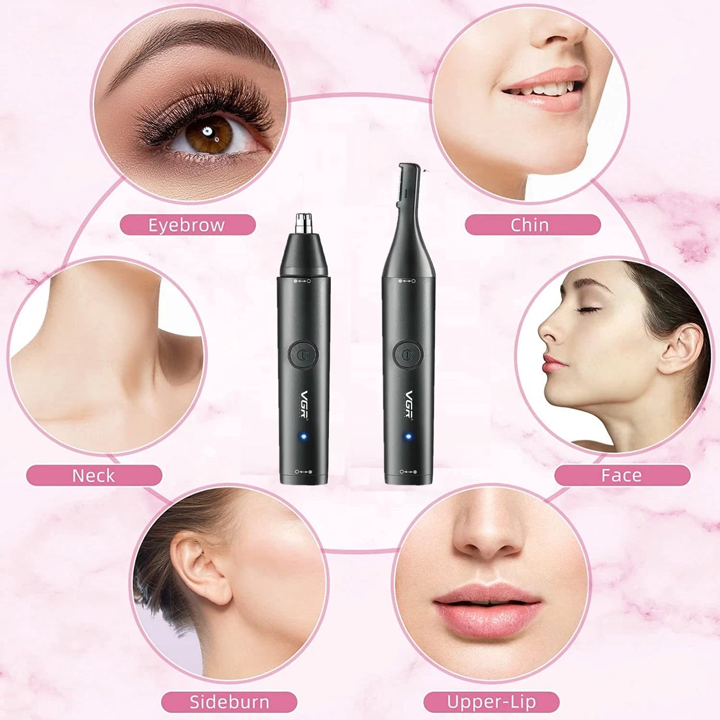 Original VGR Ear Eyebrow Nose Hair Trimmer
