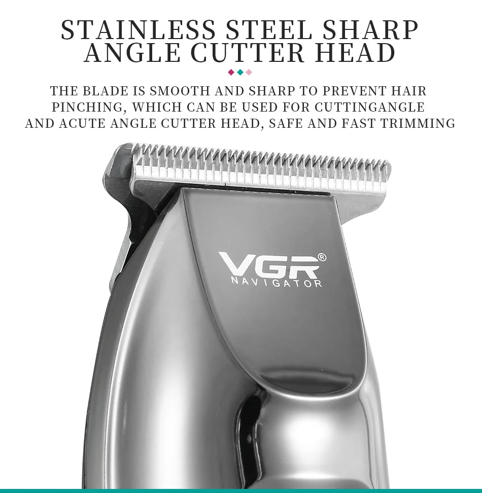 VGR Hair Trimmer Cordless Hair Cutting Machine Professional