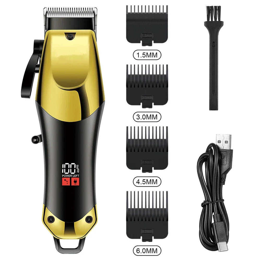 Wireless Hair Trimming for Men Hair Clippers Cordless Electric Shaver
