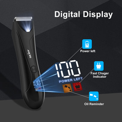 6006 Electric Body Hair Trimmer Hair Clipper for Men