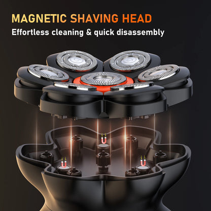 7D Head Shavers for Bald Men Wet/Dry Electric Shaver