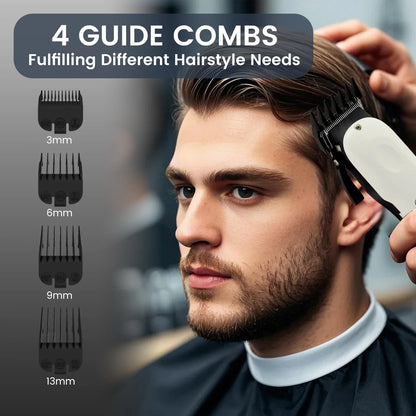 HATTEKER professional Hair Clipper Adjustable Blade for Men