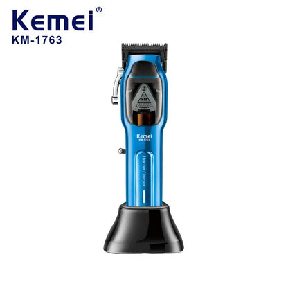 KM-1763 9000rpm Pro Hair Clipper 10W Big Power Cordless