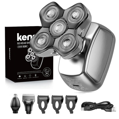Kensen S28 Head Shaver for Men Electric Beard Trimmer