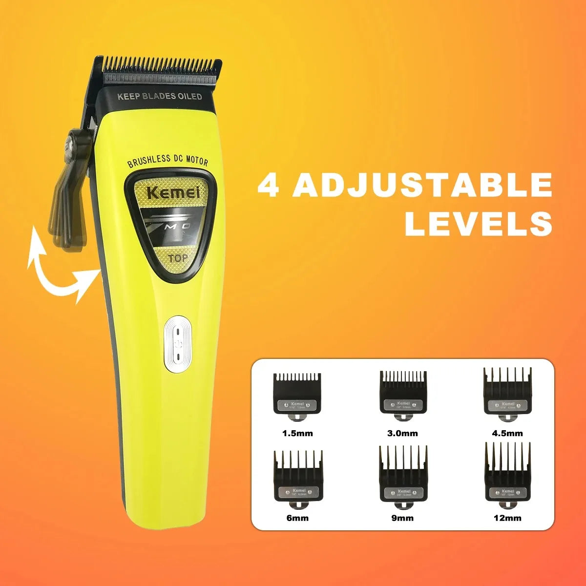 Kemei Hair Trimmers Professional for Men KM-1566