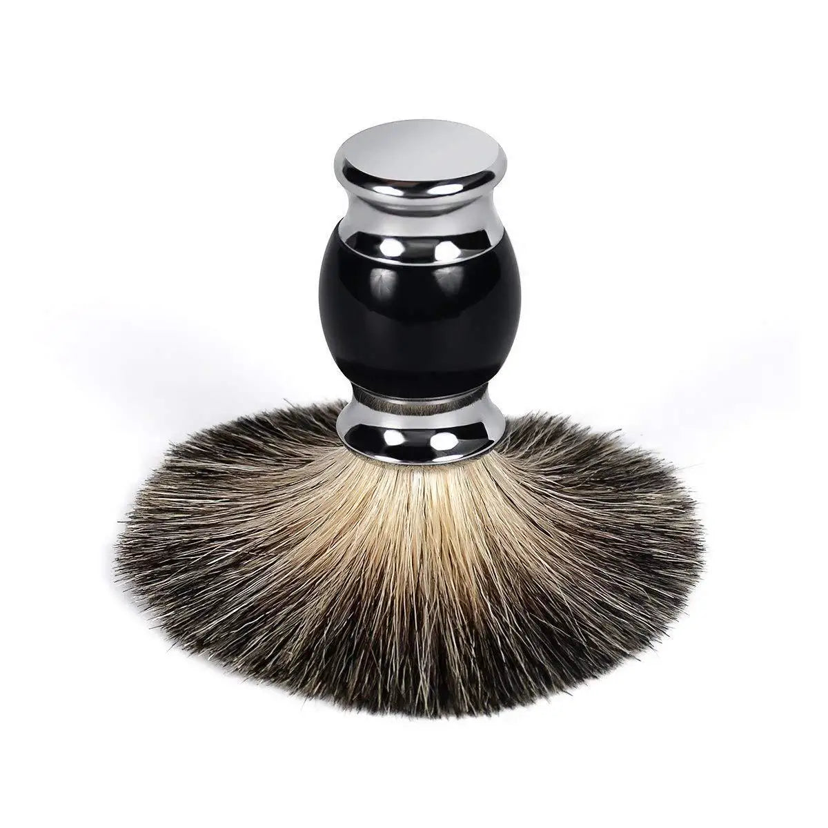 Premium Badger Hair Shaving Brush with Sleek Fine Resin