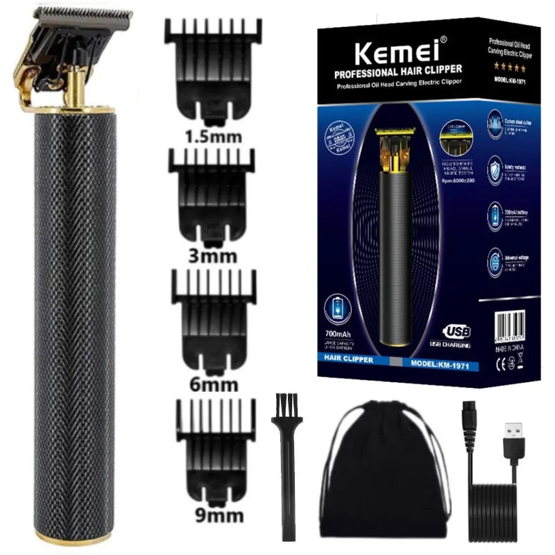kemei 1971 Rechargeable barber hair trimmer