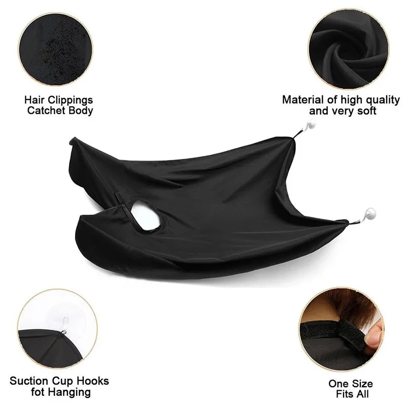 Men's shaving edge wrapped apron Add cloth bag