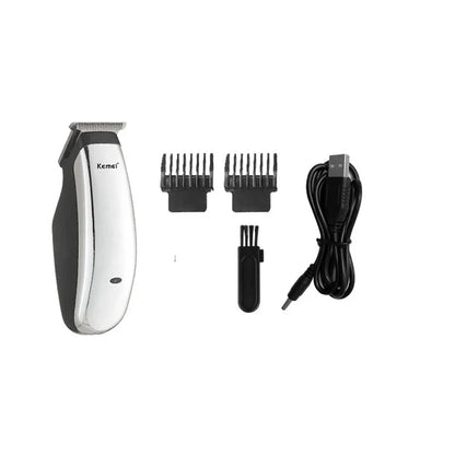 Kemei Newly Design Electric Hair Clipper Mini Portable Hair Trimmer