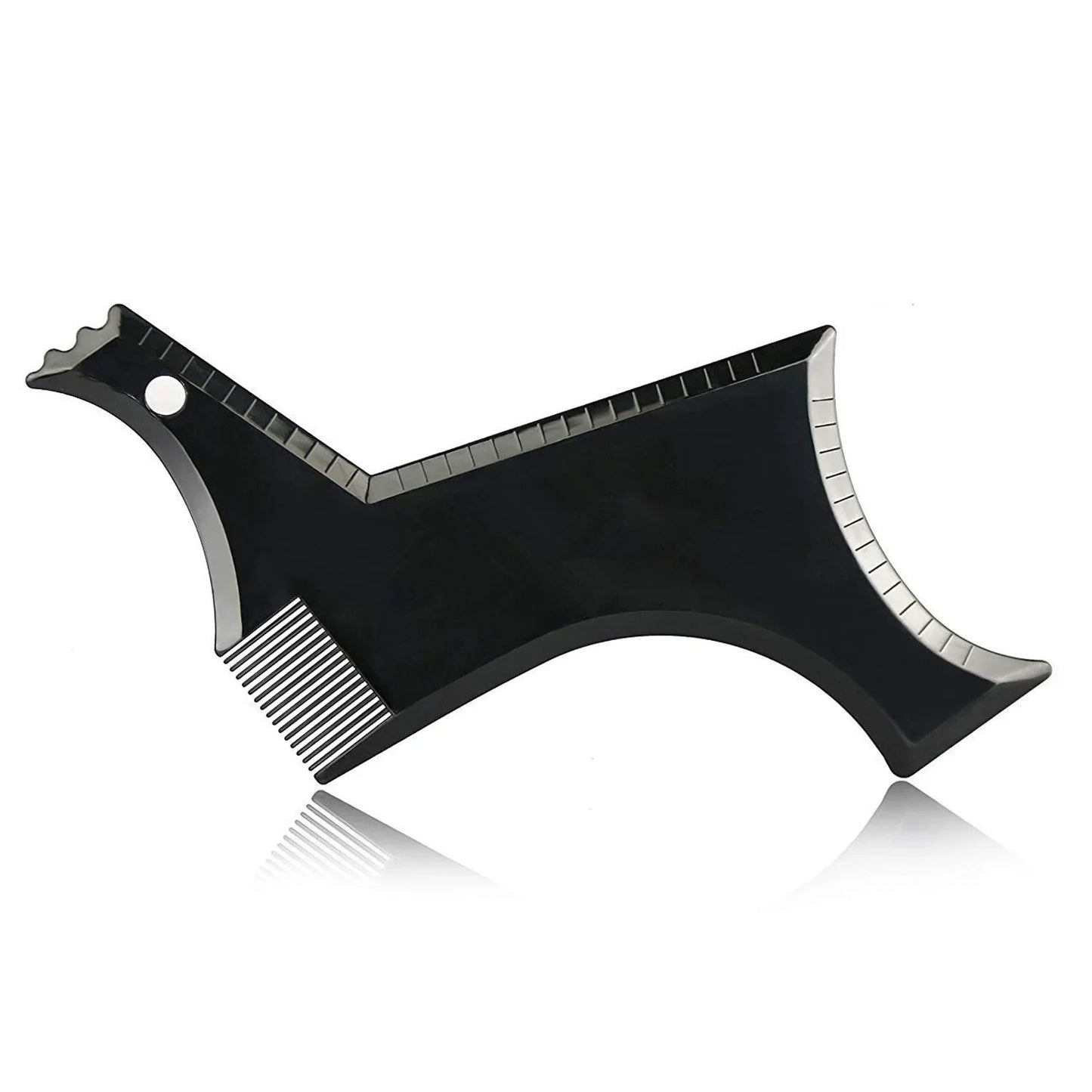 Men's Beard Comb Template Clear Ruler Styling Tool