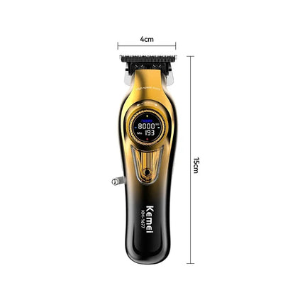 Kemei Rechargeable Barber Hair Clippers Electric Cordless KM-1677