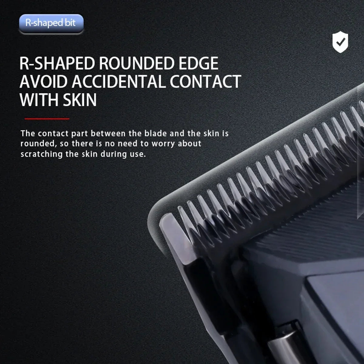 Kemei KM-1856 Professional Hair Clipper LED Display