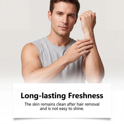 Painless Men's Body Depilatory Cream Fast Acting Hair Remover