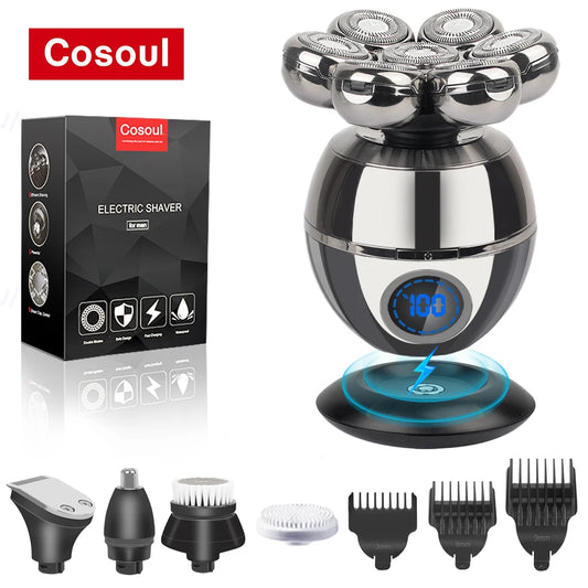 Shaver for Men Electric Shaver Bald Head Shaver 5 in 1